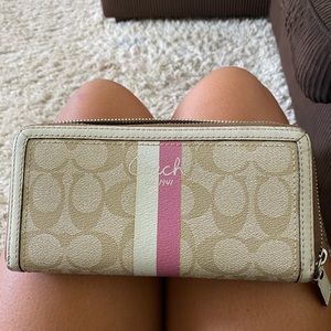 Coach Travel Wallet